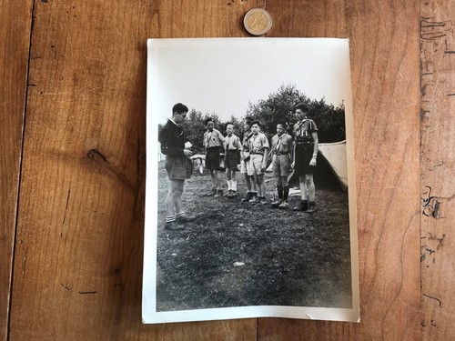 Photographie ancienne scout - photographie,