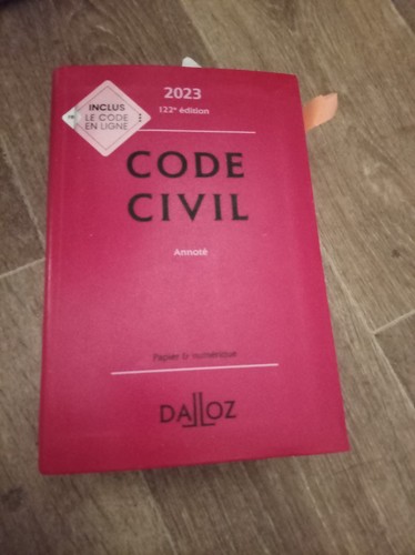 Code civil 2023 - civil,