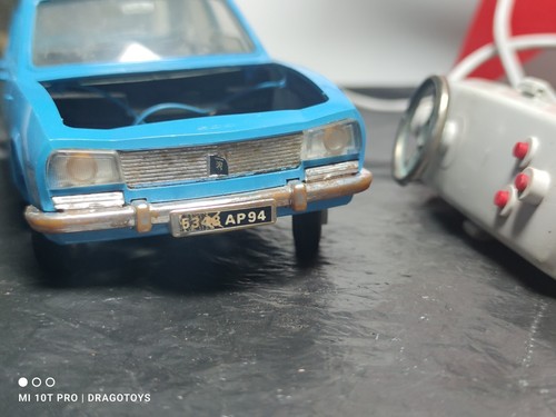 Vintage peugeot 504 toy - vintage,