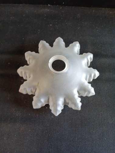 Ancien abat jour opaline