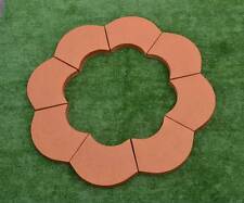 Moules béton bordure fleur