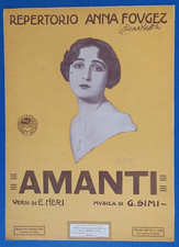 Amants De G. SIMI - Partition