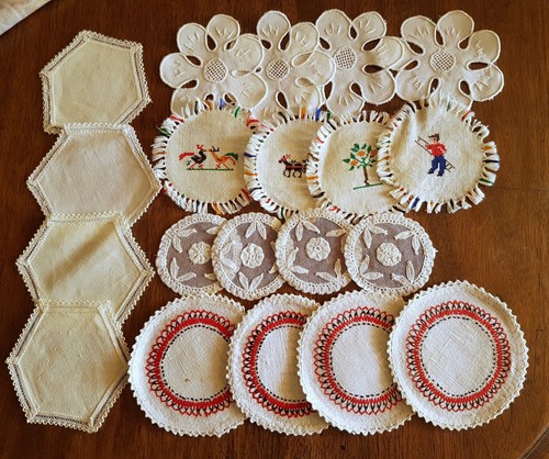 Lot dessous de verre - de,