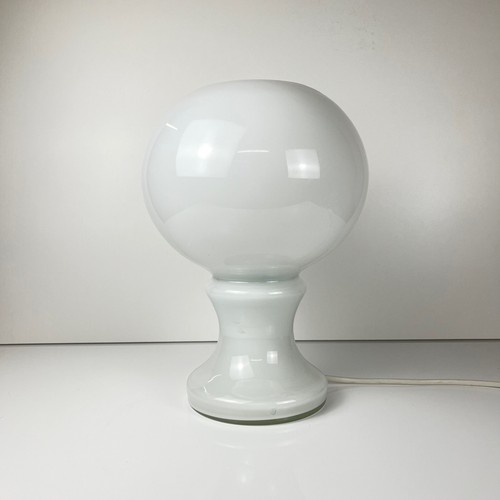 Lampe verre opalin - verre,