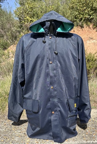 Parka ciré vintage guy - ciré, cotten