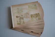 Album 110 photos circa 1920 mobile sheets, without cover Toulon Algiers ...