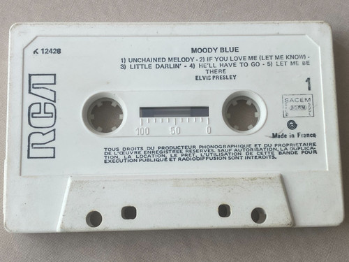 Elvis presley moody blue - presley,