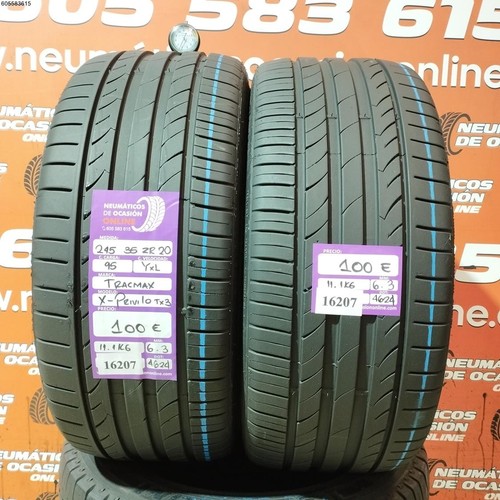 Pneus été tracmax - 2x, 245/35