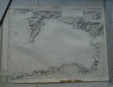 CARTE MARINE COTE OUEST FRANCE