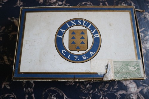 Ancienne boite cigares vide - de,