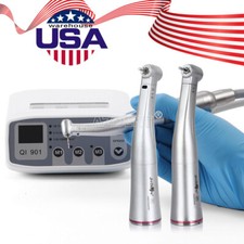 Dental LED Electric Micro Motor NEW/ 1:5 LED Contra Angle Handpiece
