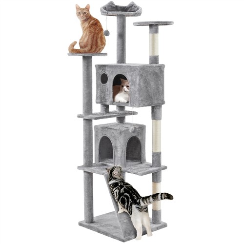 Arbre chat en peluche - chat,