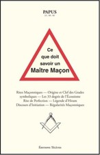 Ce que doit savoir un Maître