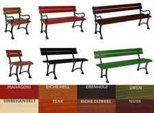Banc de jardin mobilier de