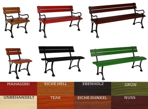 Banc jardin mobilier - banc,