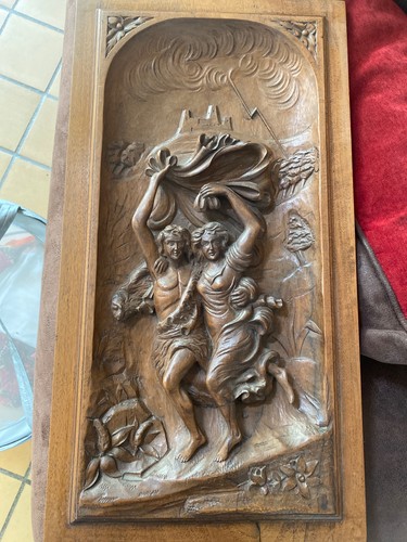 Sculpture bois tableau en - sculpture,