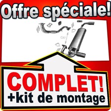 Ligne pot d'échappement pour