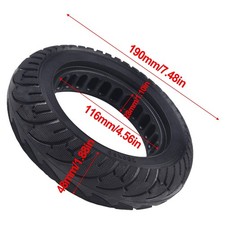 20.3cm Trottinette Électrique Conduite Pneu Moteur sans Fourche 200 50 Rear Roue