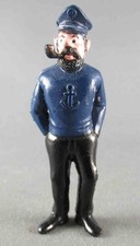 Tintin - Esso France Belvision Plastic Figure - Haddock (with Pipe)