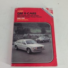 Clymer GM X-Cars Shop Manual 1980-1985 Buick Skylark Chevy Citation Omega