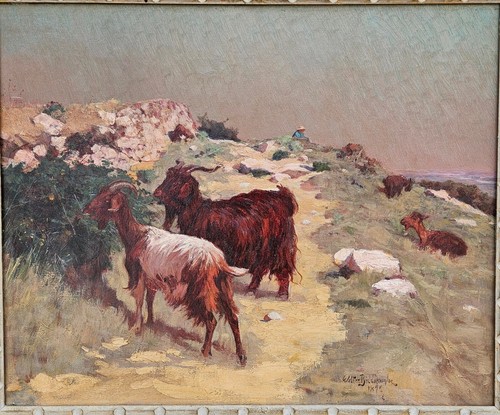 Les chèvres rove par - rove,