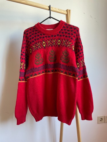 Pull laine shetland motif - en,