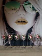 6 JOLIS VERRES À PIEDS