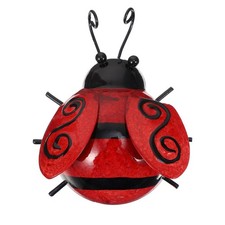 1pc suspendue coccinelle pendentif mural art décor coccinelle