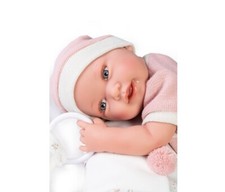 bébé sexué  fille antonio juan tenue sucette nid d'ange jouet reborn neuf