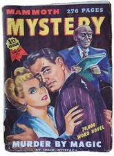 Mammouth Mystery  Vol. 1 No. 1  February 1945  Robert Bloch Classic Pulp 274pp