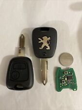 Clé Vierge + electronique + pile Complète Peugeot 206 206CC CC 206+  Testé xxxx