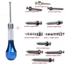 Dental Orthodontic Micro Implants Mini Screw Self-Drilling 15 Sizes / Handle