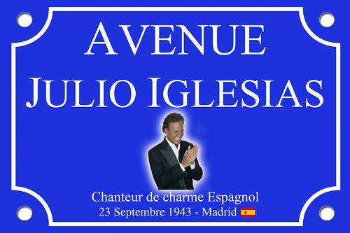 Replica street plate enrique - street,