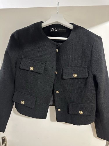 Zara veste courte noire - veste,