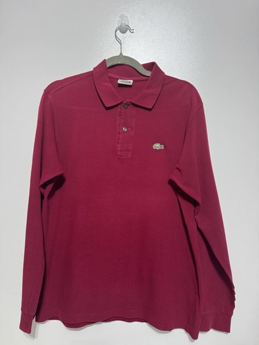 Polo lacoste rouge - polo,