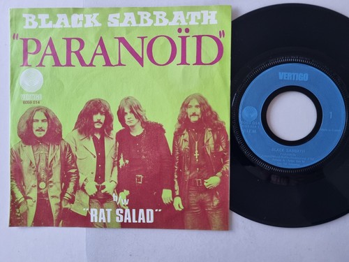 Black sabbath paranoid - black,