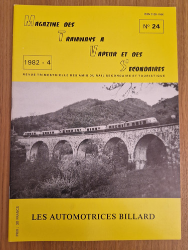 Magazine tramways vapeur et - magazine,
