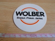 Sticker hoses, tires, rims WOLBER