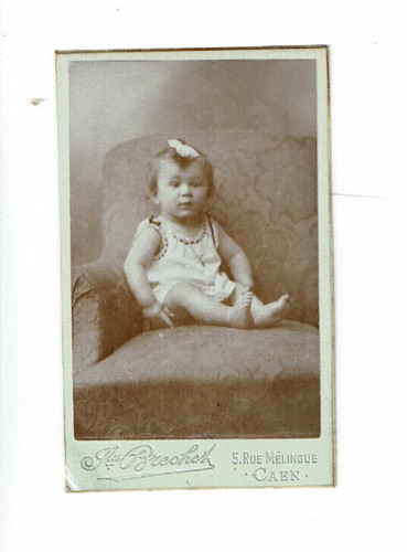 Photographie cdv bébé dans - photographie,