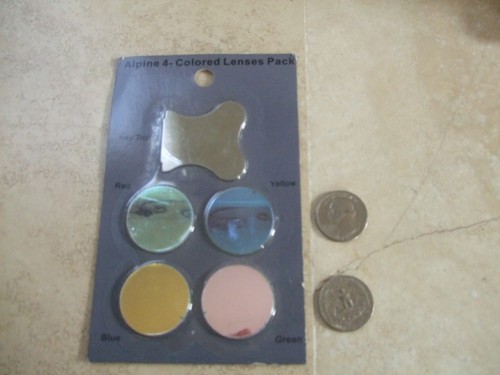 Colored light lenses - colored,
