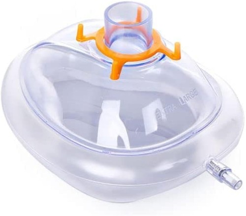 Pvc latex free anesthesia mask - latex,