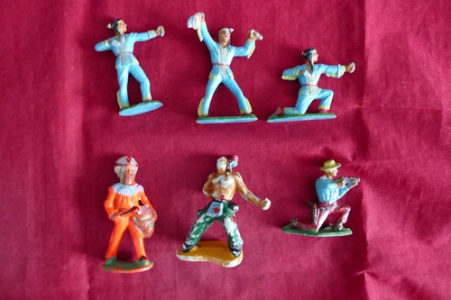 Lot cowboys indiens michel - cowboys,