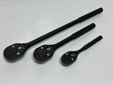 NEW Proto Tools USA 3pc Black Industrial Finish Ratchet Set, 3/8" & 1/2" Drive