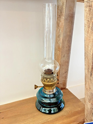 Lampe pétrole ancienne - lampe,