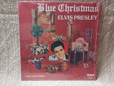 Elvis Presley  33 T Blue Christmas Import  Canada NM + Blister 