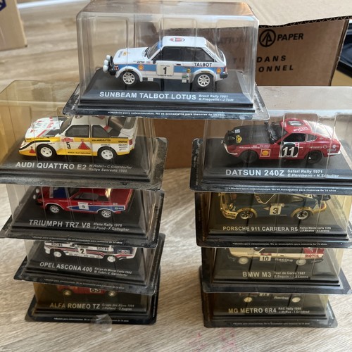 Lot voitures de rallye - lot,