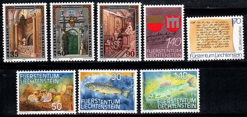 Liechtenstein 1987 922 929 - mi., 922-929