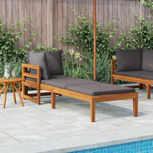 Teck solide banc jardin - teck,