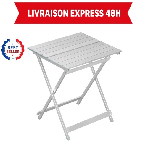 Woltu table camping pliante - table,