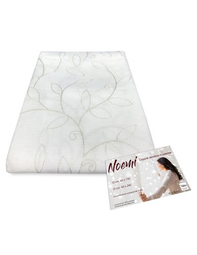 Paire rideaux noemi moderne - de,